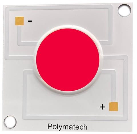 Indicative Polymatech Horticulture Red 660 nm chip-on-board LED