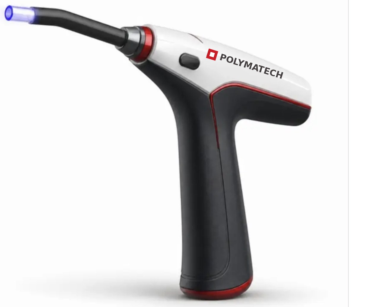 Polymatech dental LED curing light (illustrative image)